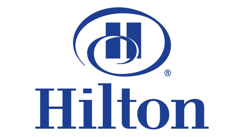 Hilton Cube World USA logo on a clean background.