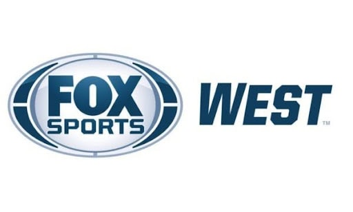 FOX Sports West logo for sports broadcasting.