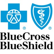 Professional Blue Cross Blue Shield insurance logo for healthcare coverage.
