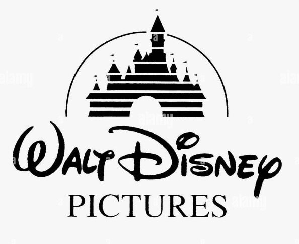 Disney castle logo with "Walt Disney Pictures" text for portfolio display.