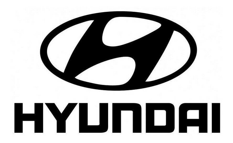Hyundai logo displayed on a white background, representing quality and innovation.