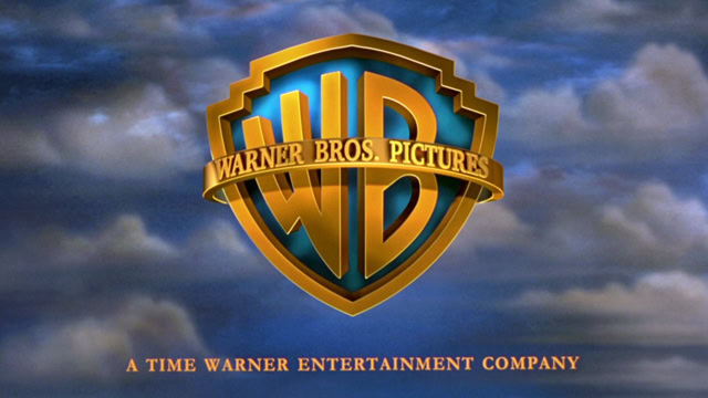 Warner Bros. Pictures logo on cloudy sky background.