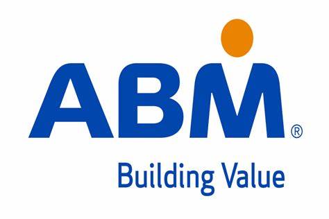 ABM Building Value logo with orange dot.